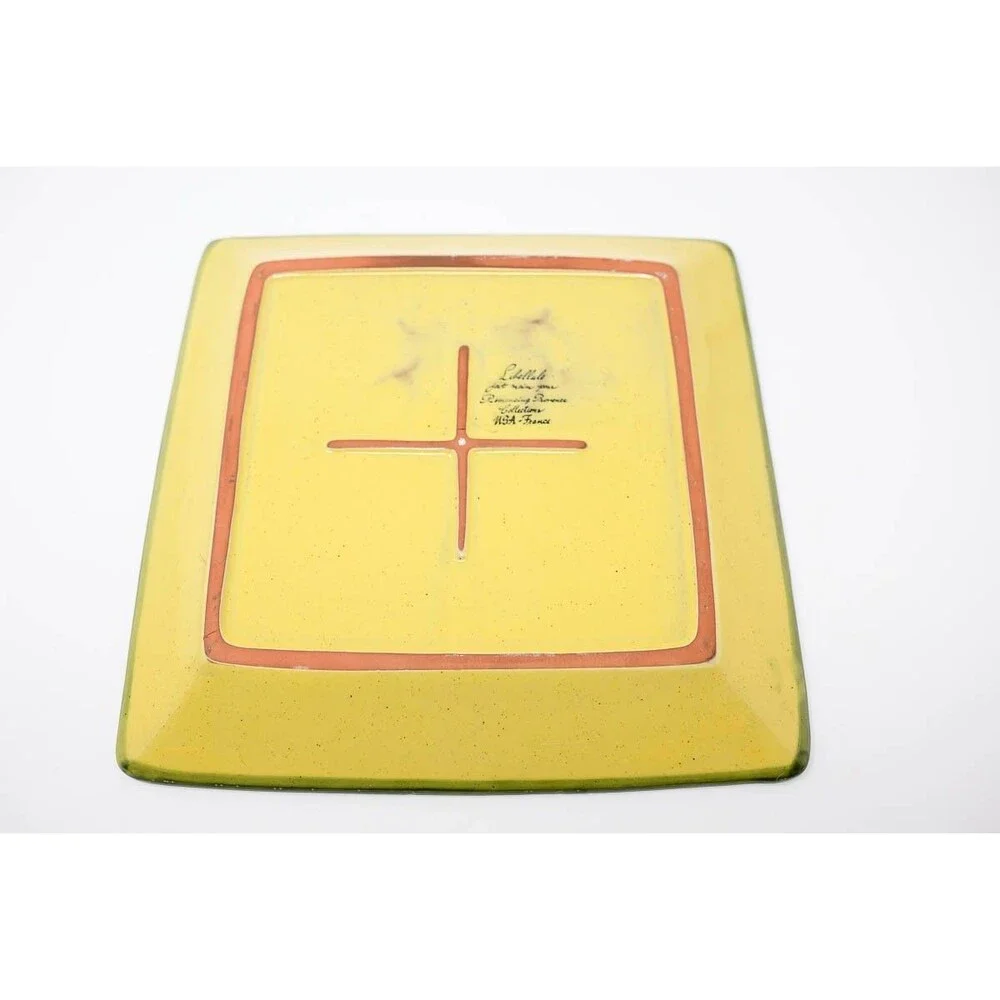 Serving Platter Romancing Provence Collections USA France Libellule Dragonfly